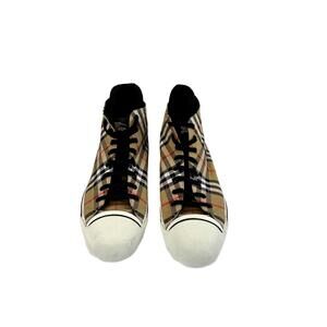 Burberry Vintage Checked High-Top Sneakers EU 44